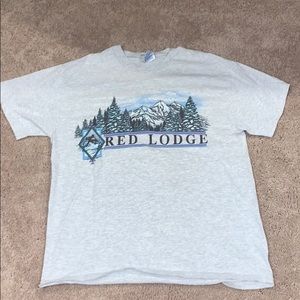 Red Lodge Vintage Off White T-Shitt